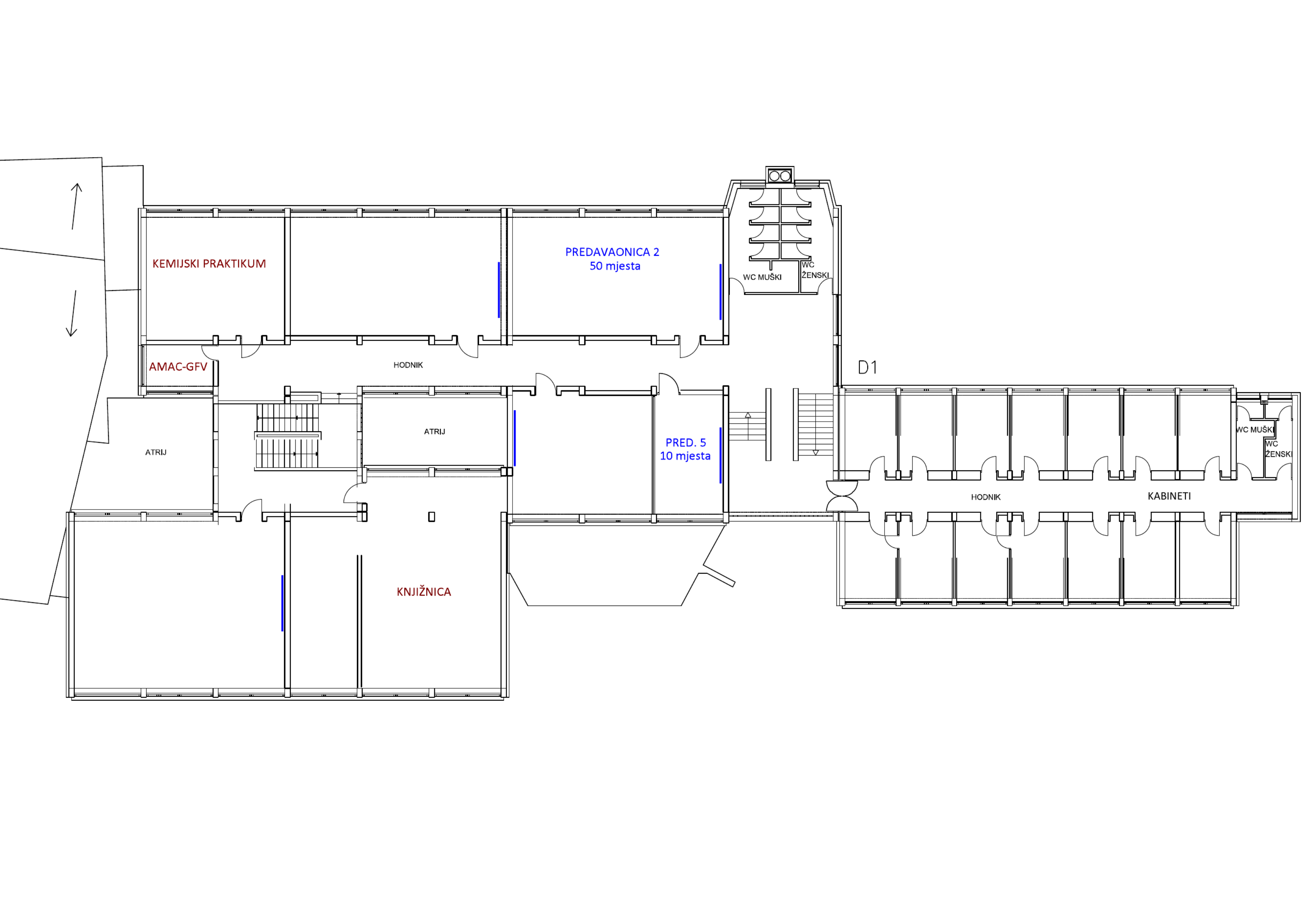 Geotehnički - 1. floor